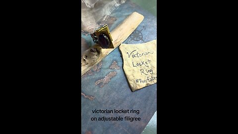 Victorian Locket Ring going out to a client today!