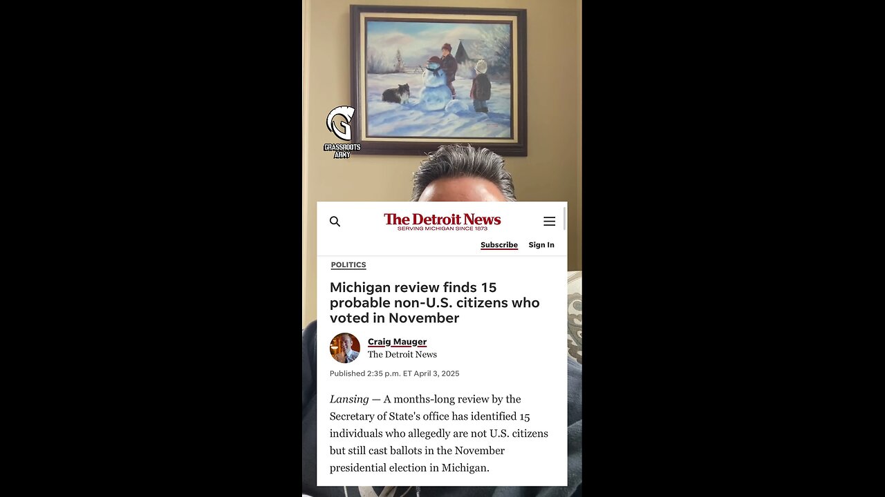 Allowing even ONE non-citizen to vote is an attack on our democracy. At least 15 confirmed so far?
