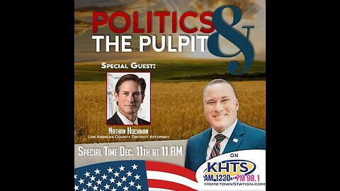 6-25-2025 Politics and The Pulpit with Pastor Jerry Cook