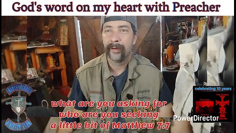 God's word on my heart: what are you asking for who are you seeking a little bit of Matthew 7:7