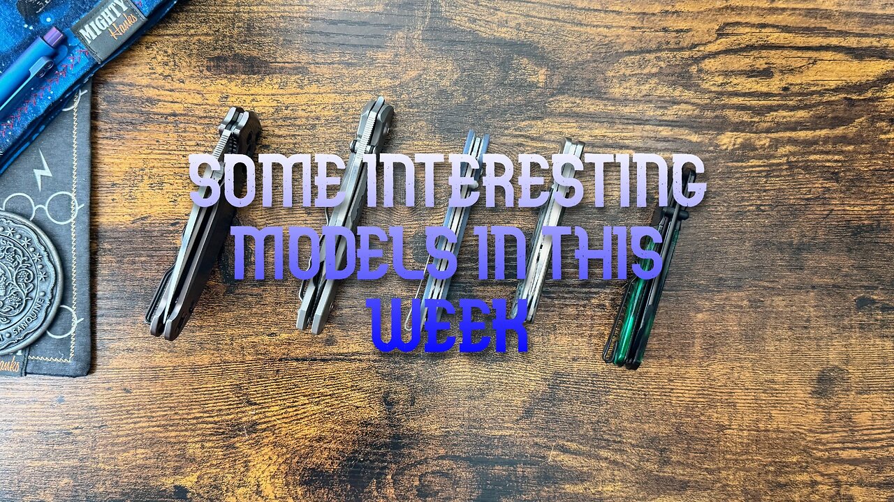 New stuff in this week