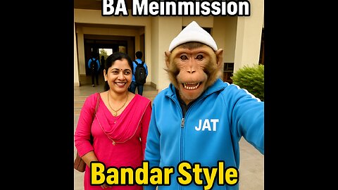 Bhabhi Ka BA Mein Admission 📝 | Bandar Ka College Vlog 😂📚