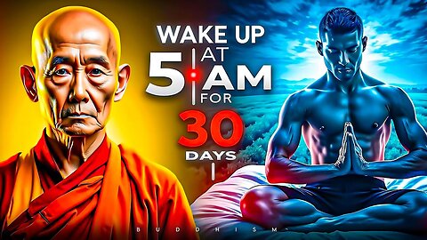 Wake Up at 5 AM for 30 Days—Here’s What Happened Buddhism