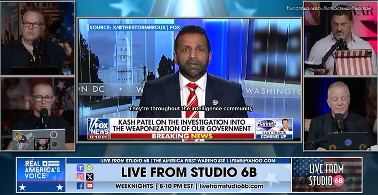 KASH PATEL, FBI DIRECTOR, SPEAKS ON GATHERING EVIDENCE & MAKING PEOPLE FULLY ACCOUNTABLE - 3 mins.