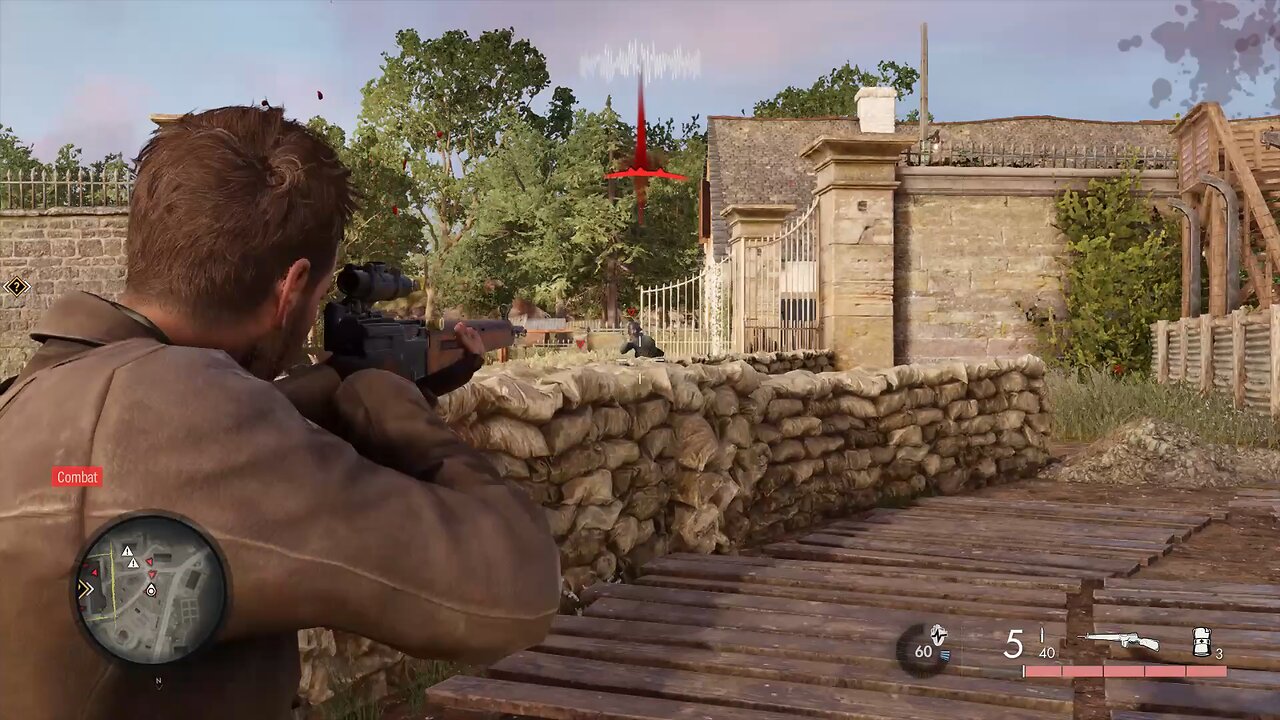 Sniper Elite: Resistance triple kill 3x