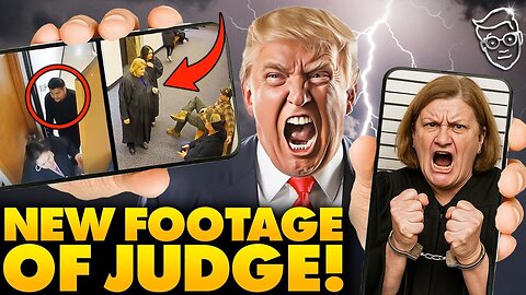 Footage RELEASED: Democrat Judge Crime Caught ON TAPE, Hiding Illegal from ICE | 'Going to JAIL!'