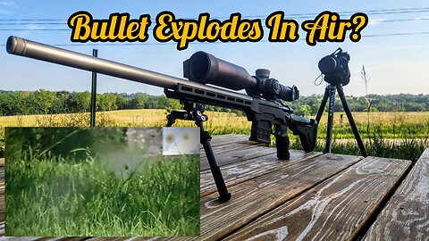 55gr Vmax Explodes in air? Pushing the 223 Ackley Improved further with Benchmark powder