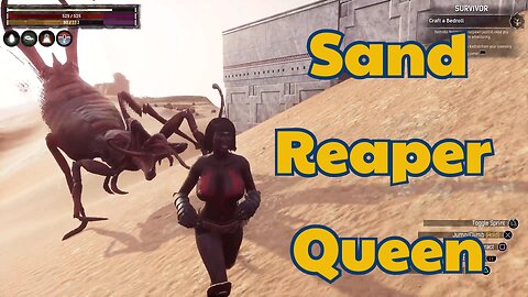 Conan Exiles beginners guide sand reaper queen Busty Boobs Breast expansion huge tits 