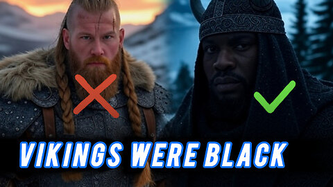VIKINGS WERE BLACK AND MUSLIM ‼️ This is what they want to teach British school children.