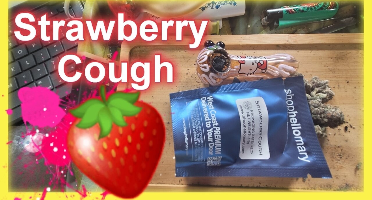 🍓 TRYING STRAWBERRY COUGH FROM HELLO MARY - HONEST STRAIN REVIEW
