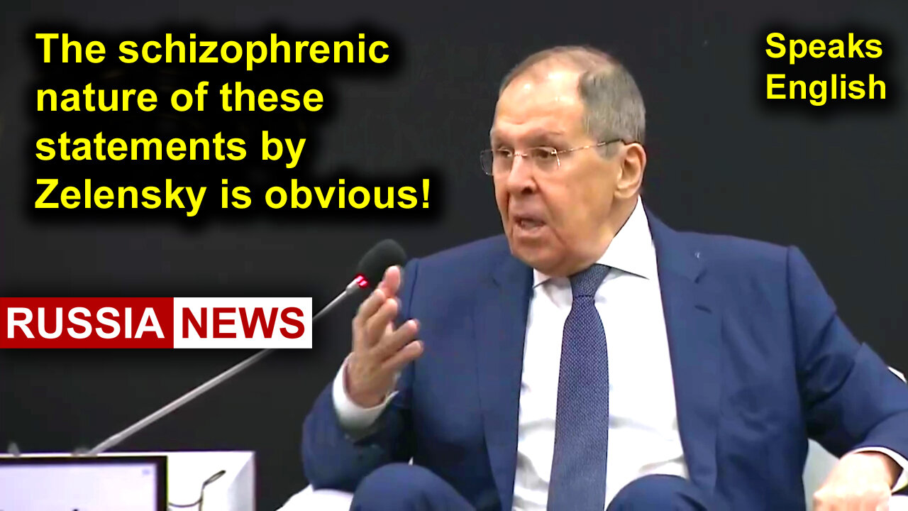 The schizophrenic nature of these statements by Zelensky is obvious!