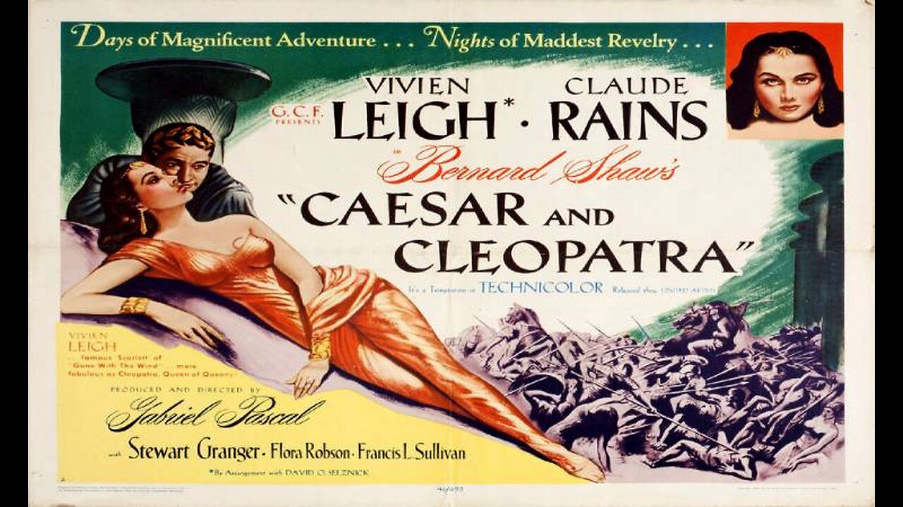 Caesar And Cleopatra (Movie Trailer) 1945
