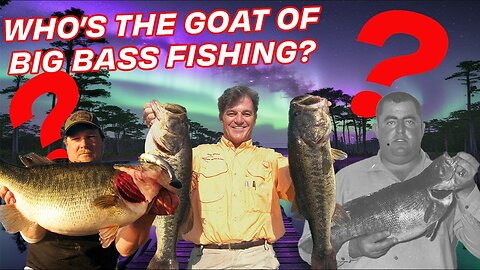Who's the GOAT of big bass fishing? (ft. Oliver Ngy, Terry Battisti, John Johnson, Jason Flesher)
