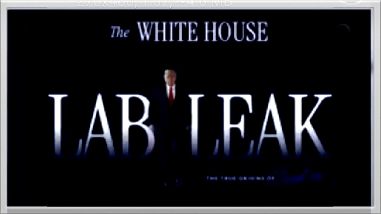 WHITE HOUSE LAB LEAK LIES 💥