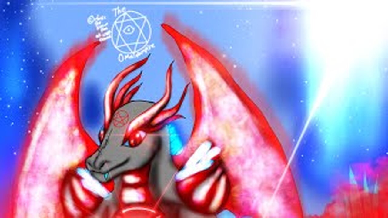 Drawing my friends oc satanzilla