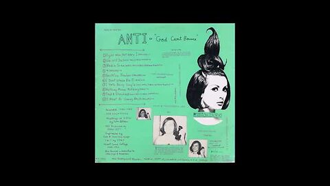 Anti - God Can't Bounce LP (1984)