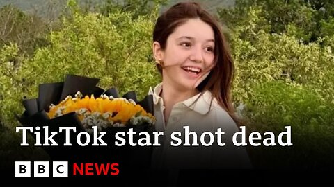 Teen TikTok star shot dead after man broke into her home, police say | BBC News