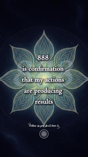 Seeing 888? Your Effort Is Starting to Pay Off