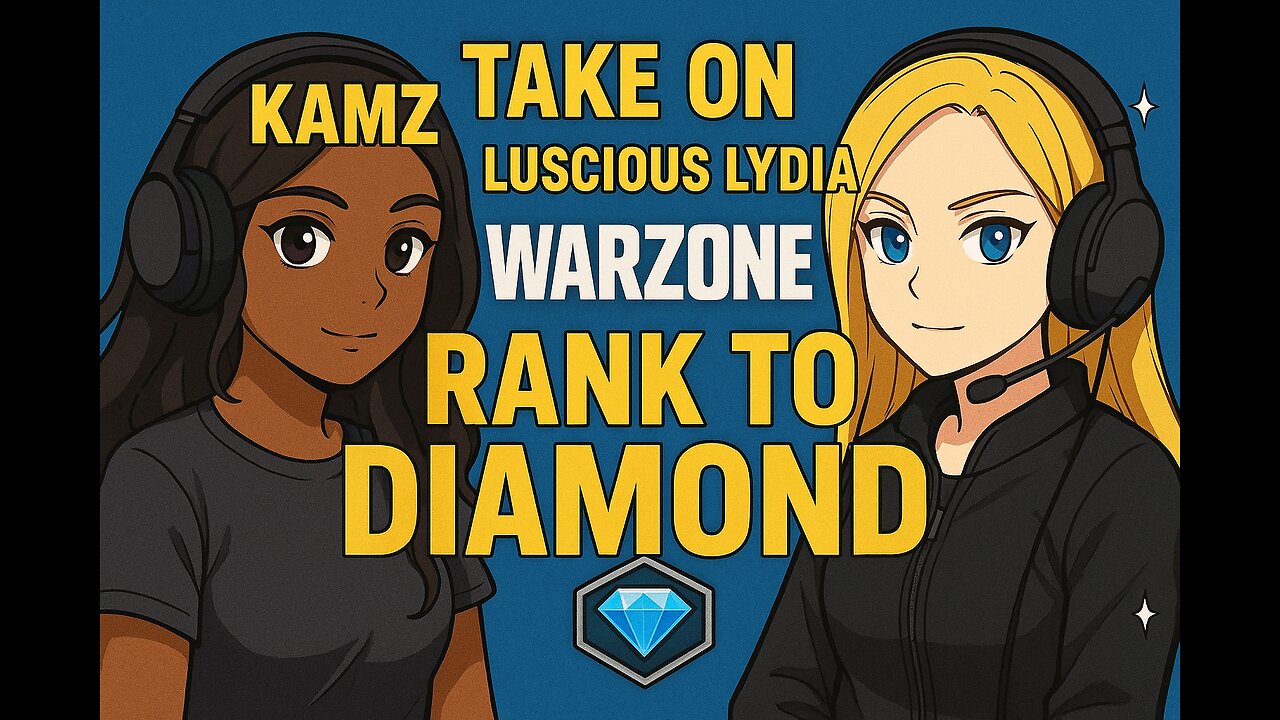 Kamz & Lydia take on REBIRTH ISLAND RANK to diamond *Agent of Chaos 😏💨 | Warzone Queen on Rumble”