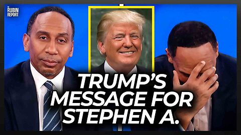Watch Stephen A. Smith’s Reaction to Trump’s 2028 Advice