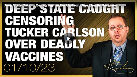 "Censorship on Carlson's COVID-19 Vaccine Comments"