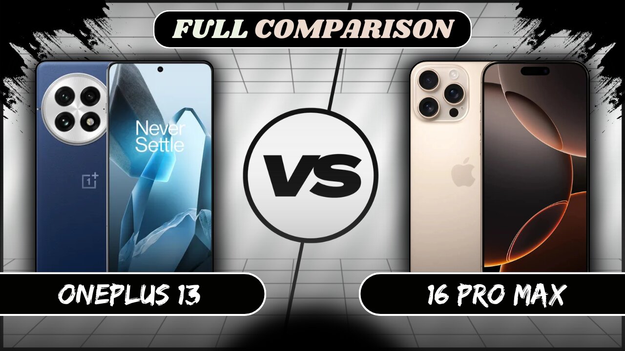 OnePlus 13 Vs iPhone 16 Pro Max Full Comparison | OnePlus 13 Vs 16 Pro Max | Phone Sphere