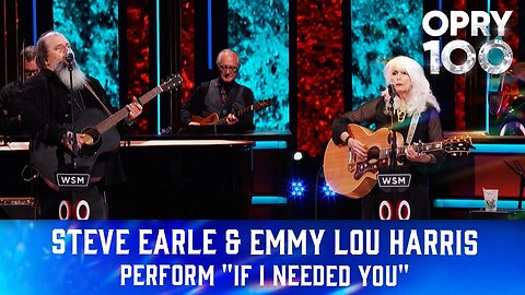 Steve Earle & Emmylou Harris - "If I Needed You"