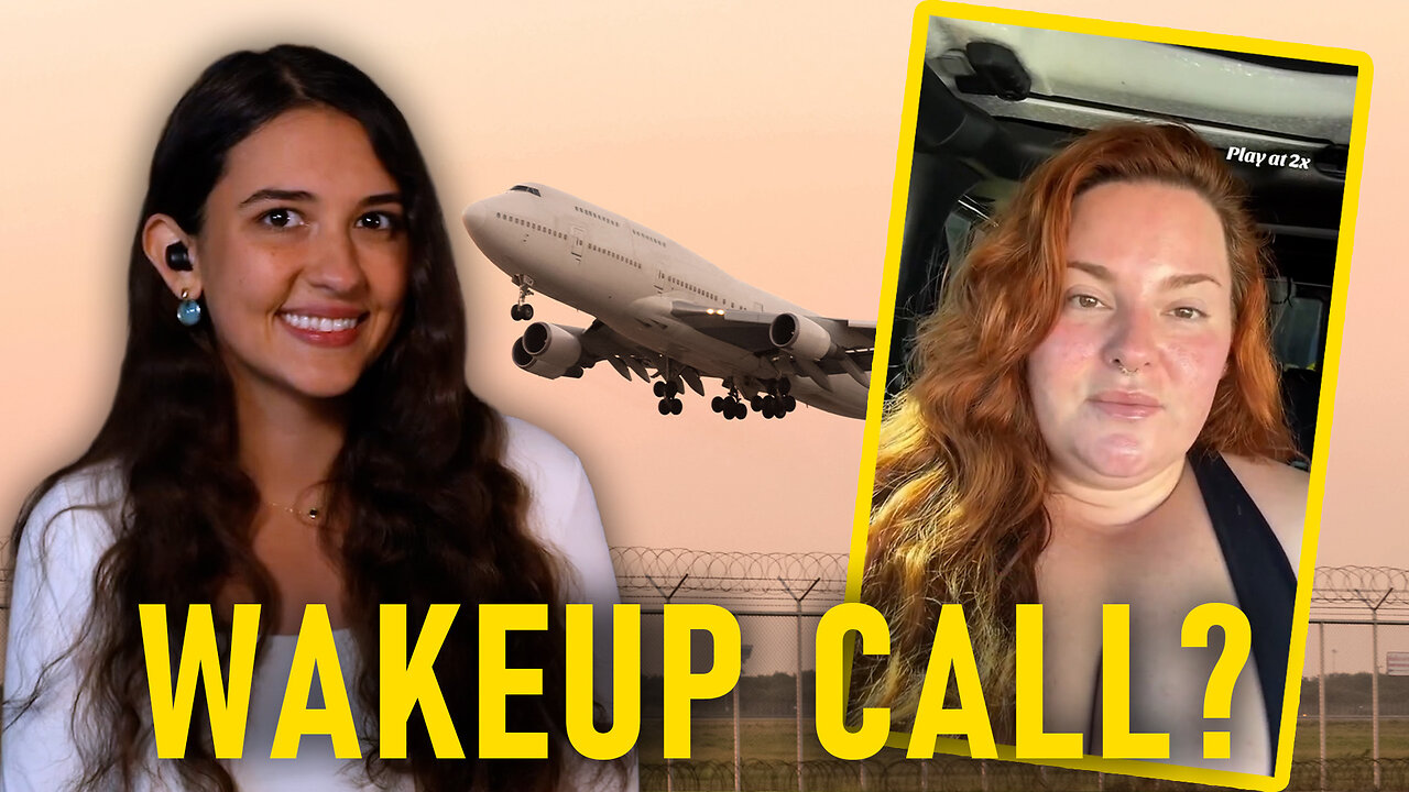 Based Flight Attendant Humbles Fat Activist