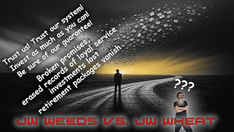 When Promises Are Systematically Broken: Decades of Service Deleted for LOYALTY. The JW weeds again.