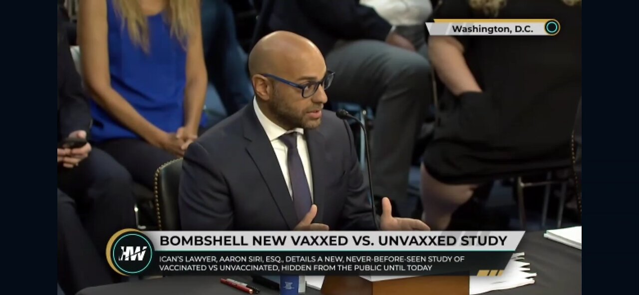 Senate hearing Vaxxed VS UNVAXXED