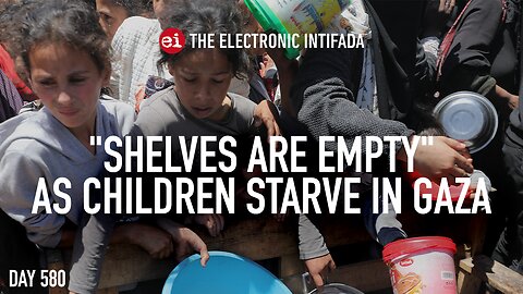 "Shelves are empty" as children starve in Gaza, with Donya Abu Sitta