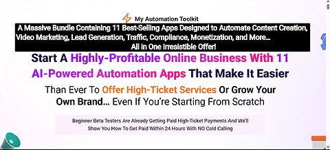 Inside the Automation ToolKit: 11 Best-Selling Tools to Supercharge Marketing & Business Automation