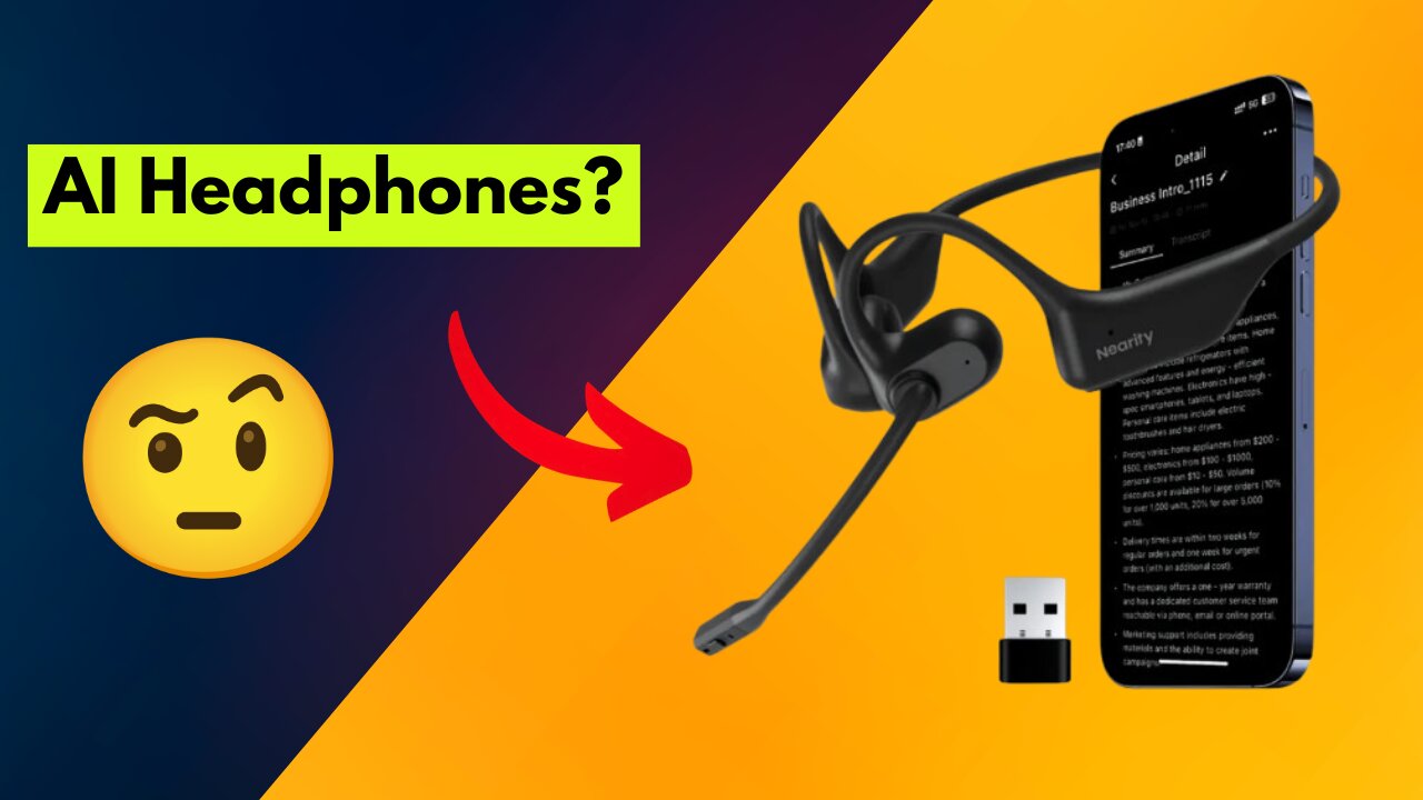 We got AI Headphones before GTA 6... | Nearity MemPod Pro 2S