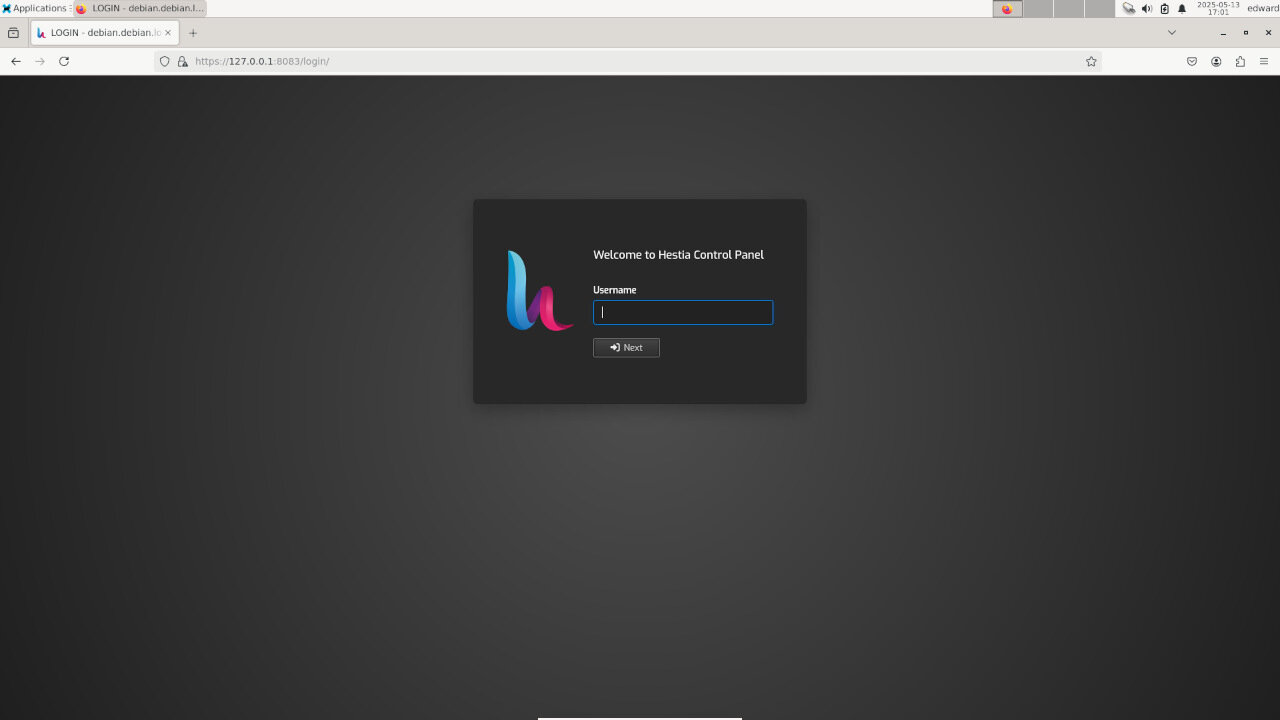 Install Hestia Control Panel
