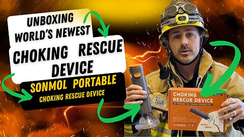 UNBOXING worlds newest CHOKING RESCUE device!