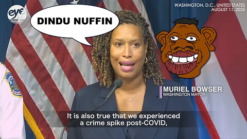 DC Mayor, Muriel Bowser, is wrong. US President, Donald Trump, is right.
