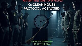 Q'S CLEAN HOUSE PROTOCOL: Military Intel Takeover Exposes Deep State Arrest Timeline (WWG1WGA)