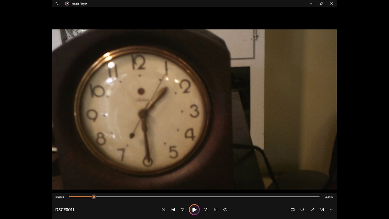Repair cord on old clock
