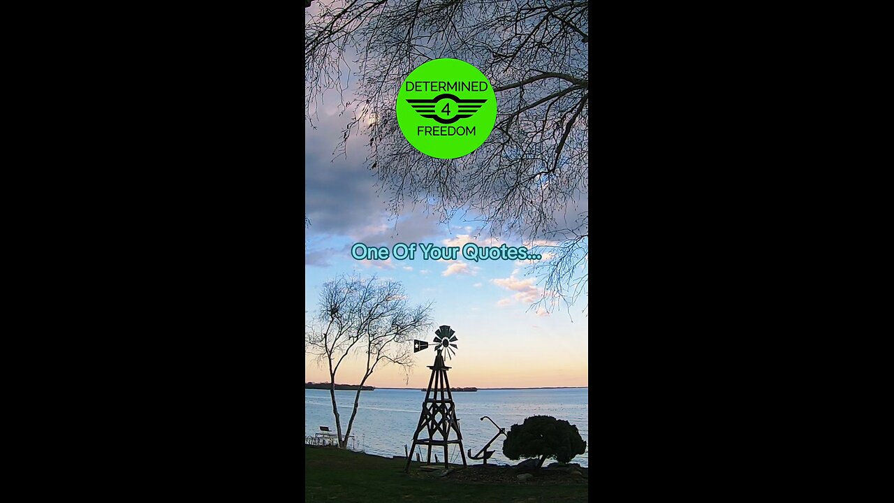 One Of Your Quotes...