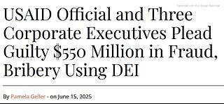 ARTICLE ONLY> BY THE DOJ>USAID Official and Three Corporate Executives Plead Guilty to Decade-Long Bribery Scheme Involving Over $550 Million in Contracts