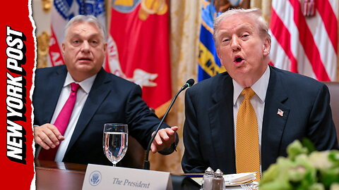 Trump hosts Viktor Orbán at WH, praises Hungary's limited crime: 'He's run a really great country'