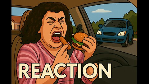 REACTION TO CONTROLLA ALMOST GETTING INTO ANOTHER ACCIDENT!