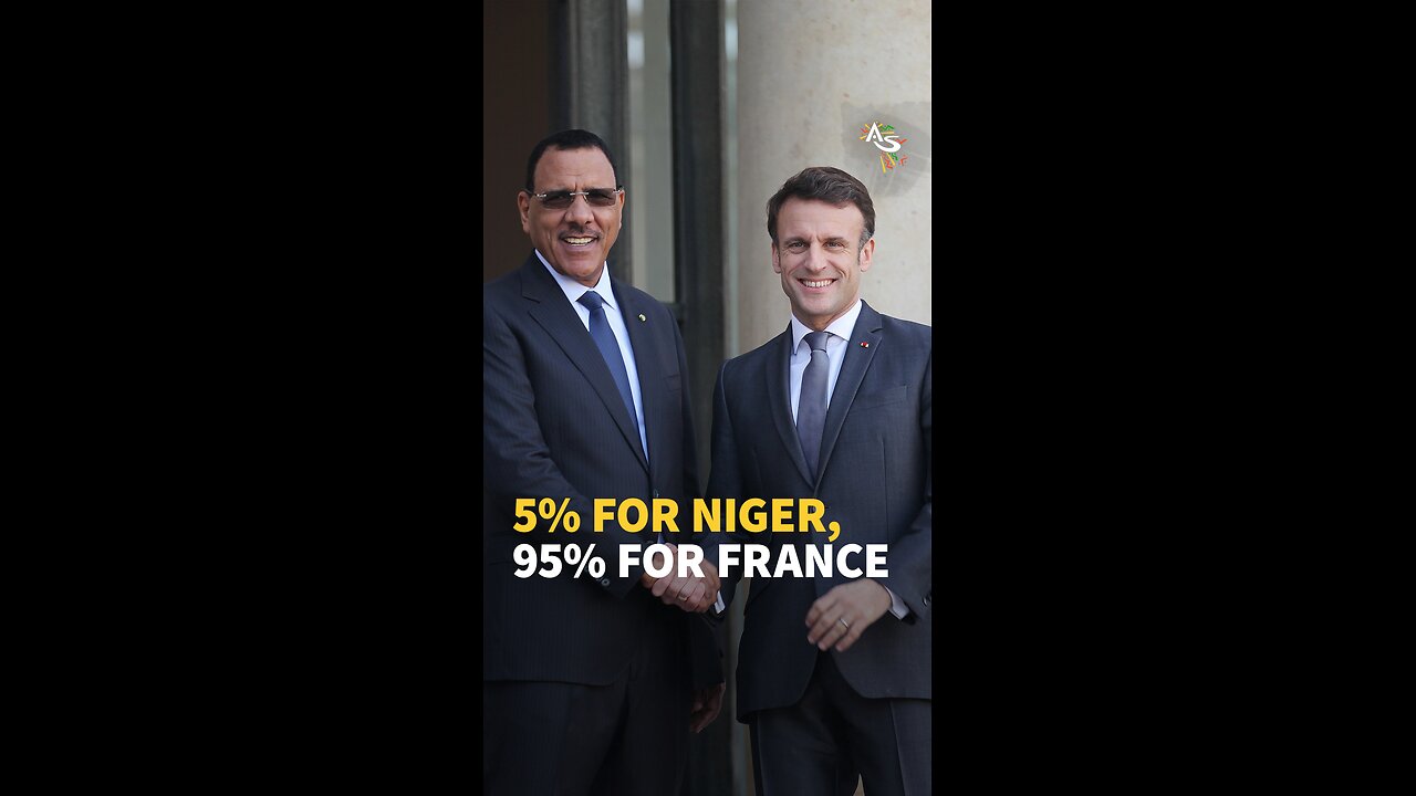5% FOR NIGER, 95% FOR FRANCE