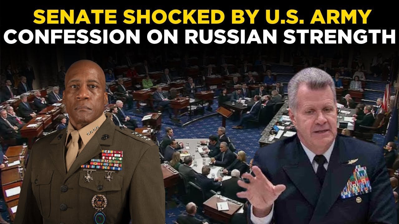 Senate Hearing LIVE: US Commanders' Shocking Confession On Russian Army Strength| Trump| Putin