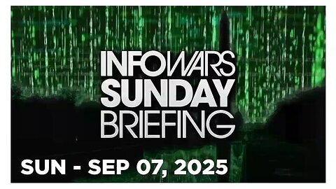 NICK SORTOR • INFOWARS SUNDAY BREIFING 8/24/25 • Donald Trump Declares War On The Cartels!
