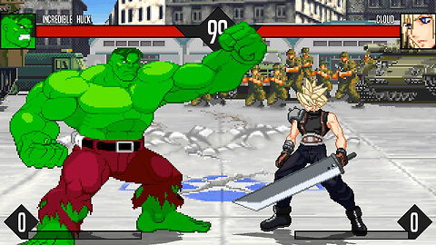 MUGEN - Incredible Hulk vs. Cloud - Download