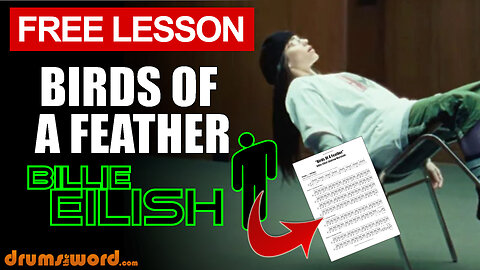 ★ Birds Of A Feather (Billie Eilish) ★ Free Video Drum Lesson | How To Play SONG (Andrew Marshall)