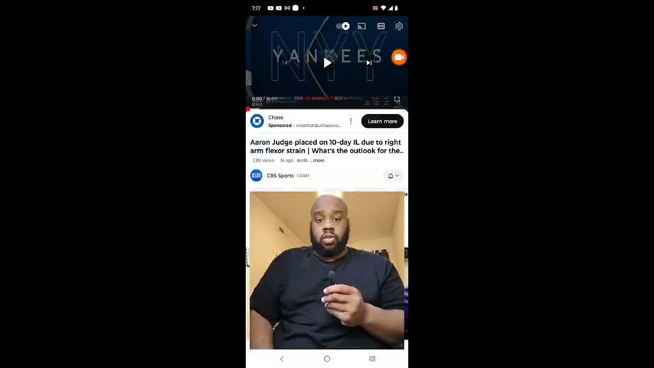 Aaron Judge Out With Flexor Strain (Right Arm) Placed On IL