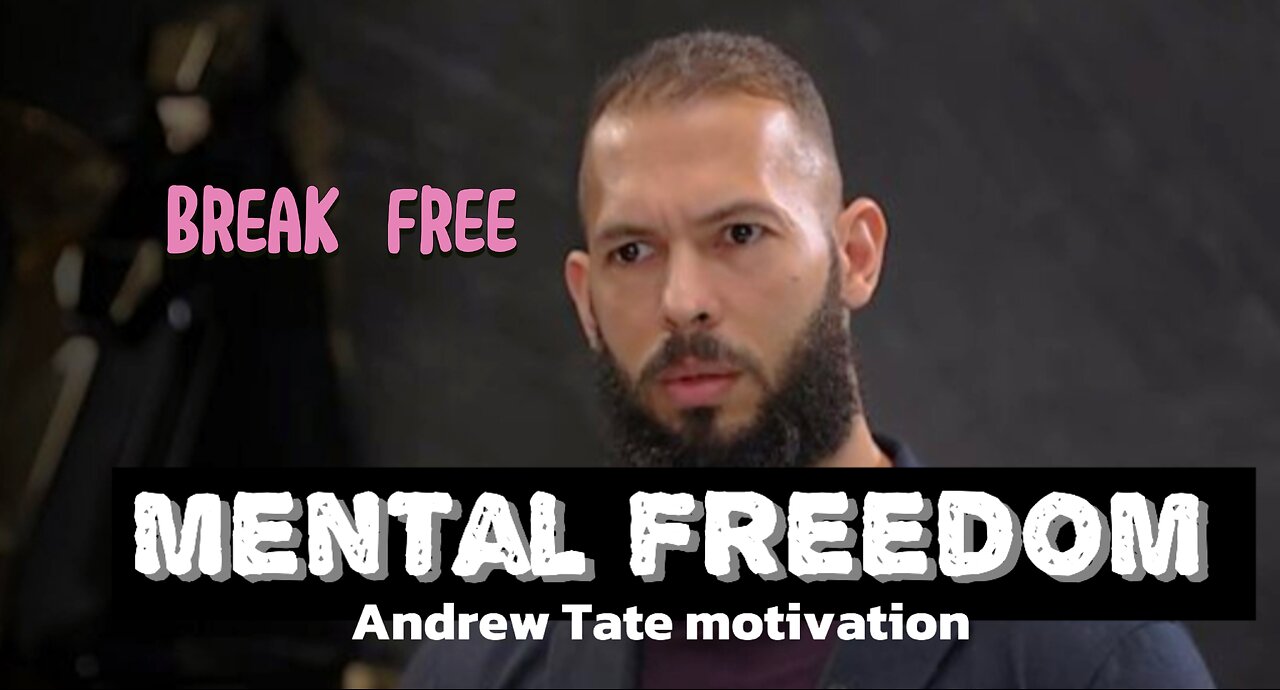Andrew Tate: Escape, and they will lose their hold on your mind. | Motivation video