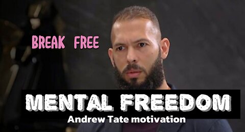 Andrew Tate: Escape, and they will lose their hold on your mind. | Motivation video